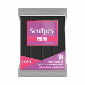 Sculpey Premo Oven-Bake Clay (2oz bar) - Black